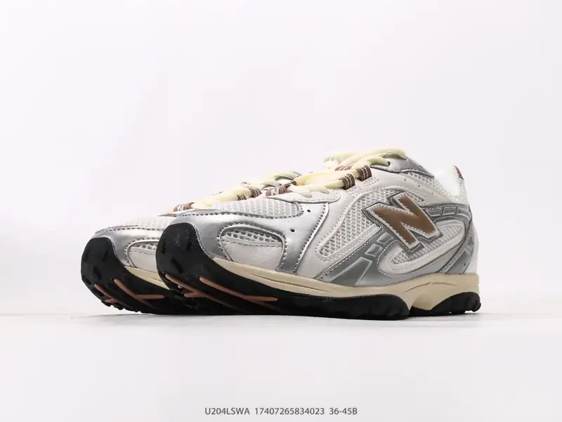新百伦New Balance 204L系列 新百伦 薄底鞋 薄底皮质鞋带德训系 减震耐磨包裹性支撑轻便 低帮 生活休闲鞋 U204LSWA #17407265834023